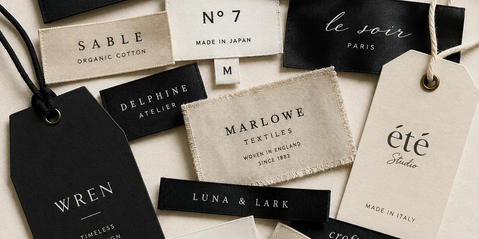 Custom product labels and tags