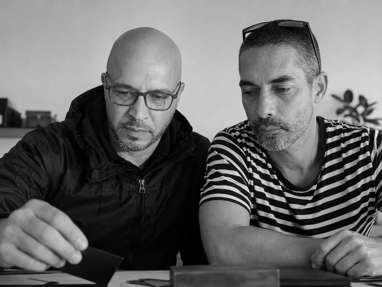 KERF Design founders Marcel du Plessis and Ian Gonsalves working together